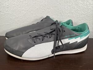 Puma Evospeed Shoes Mens 12 Gray Mercedes AMG Petronas Formula 1 Racing Team